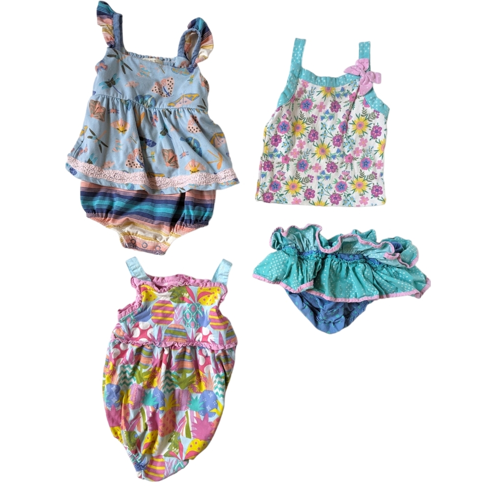 Matilda Jane 18 - 24M girls bundle - Play condition - 3 outfits - rompers